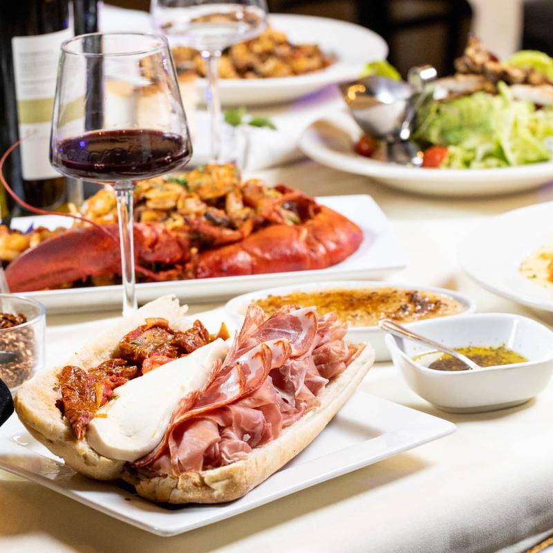 Assorted Italian Dishes